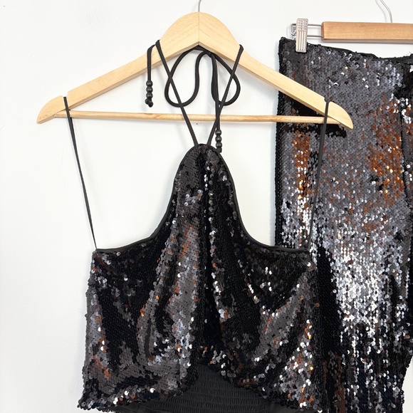 House of Harlow 1960 2 piece sequin set - Picture 3 of 8